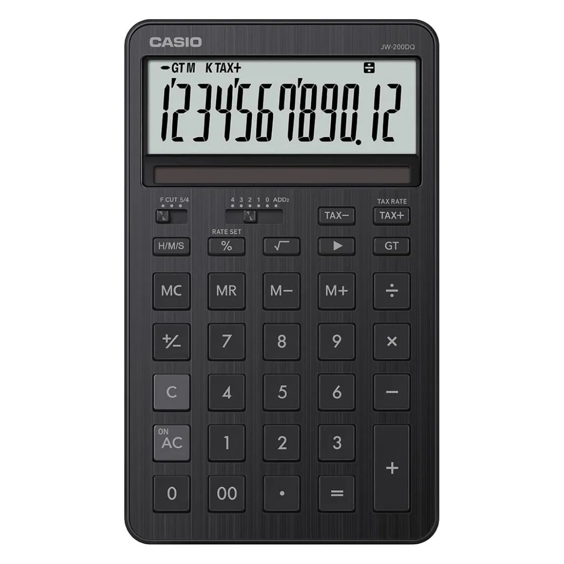 Bordsräknare Casio JW-D200DQ Svart