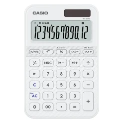 Bordsräknare Casio MS-20YC Vit