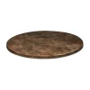 Bordsskiva Werzalit Rustbrown Ø60cm