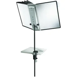 Bordsstativ Durable Sherpa 10 paneler svart A4