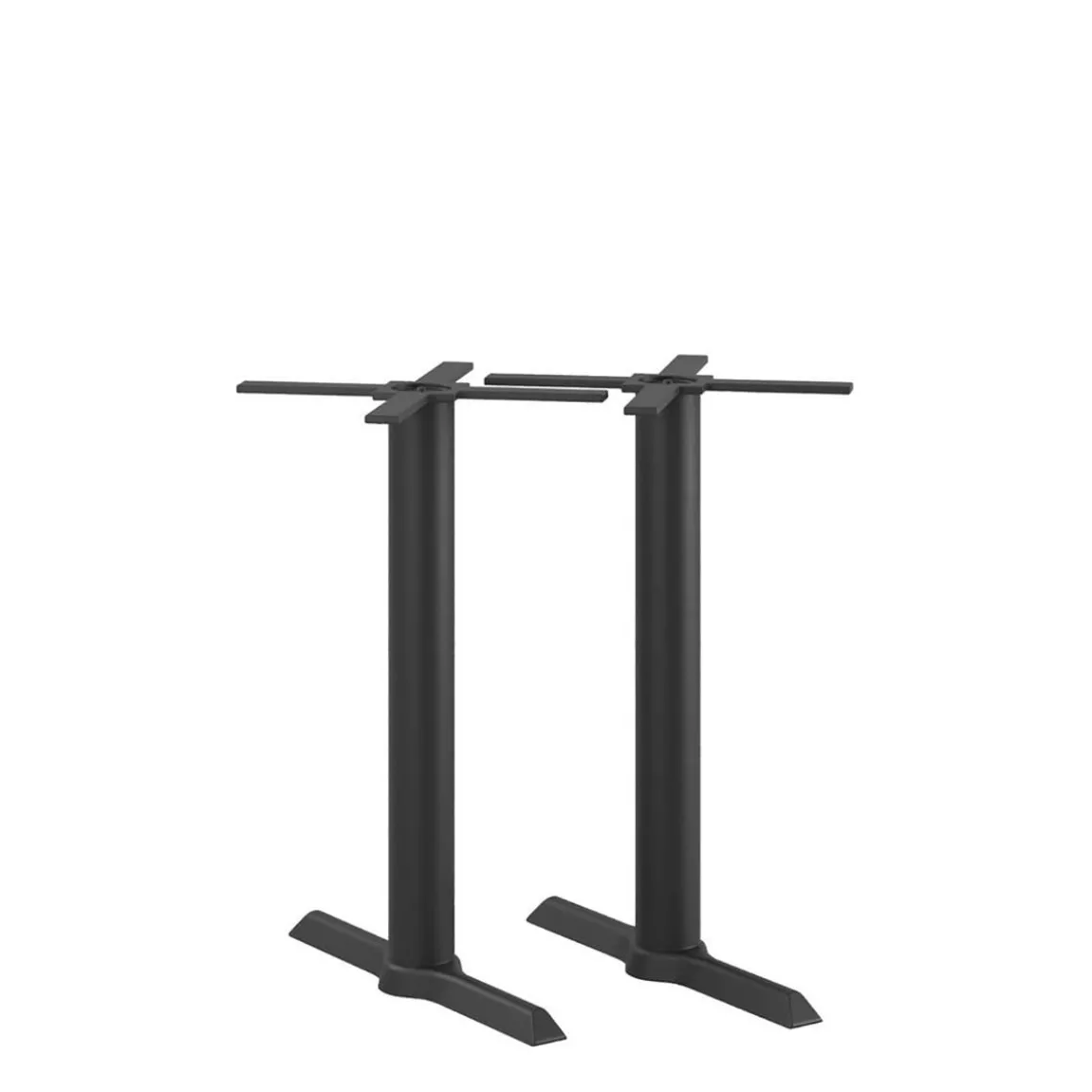 Bordsstativ Ferrea 2 fötter T56 Svart Höjd 72cm