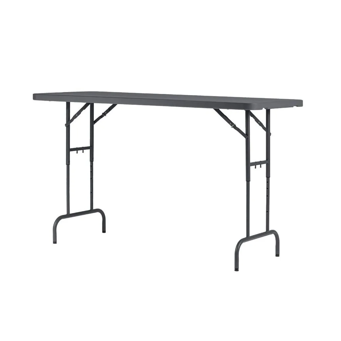 Bord Worktop Fällbart Mörkgrå/Mörkgrå 183x76x74,3cm