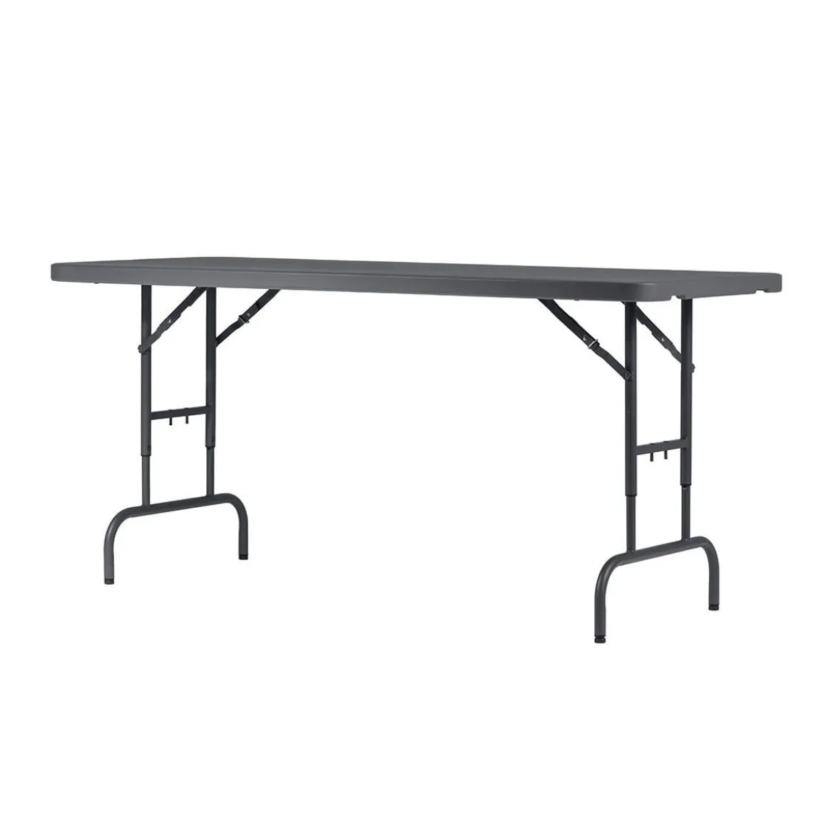 Bord Worktop Fällbart Mörkgrå/Mörkgrå 183x76x74,3cm