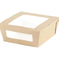 Box Duni rektangulär m fönster ecoecho 450ml