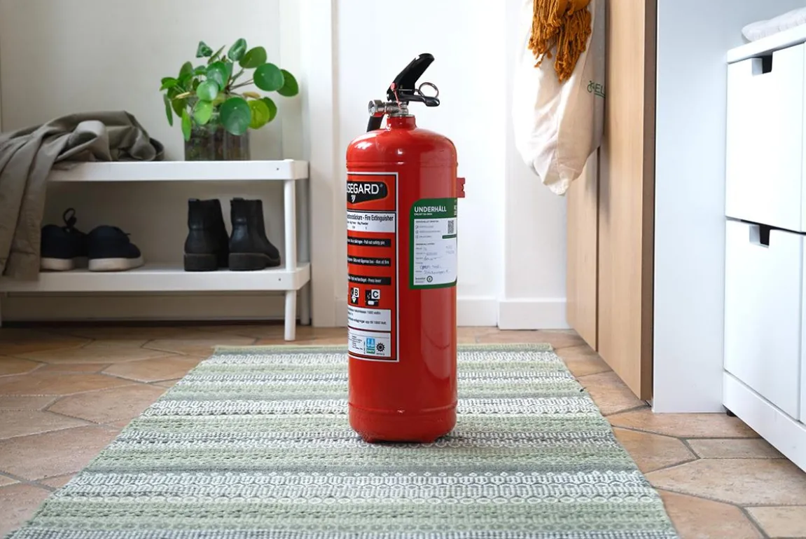 Brandsläckare Housegard Pulver "ReUse" Röd 6kg
