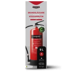 Brandsläckare Housegard Vattensläckare 27A Röd 9L
