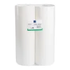 Britsunderlägg Abena Nyfiber 1-lag Vit 50cm x 165m