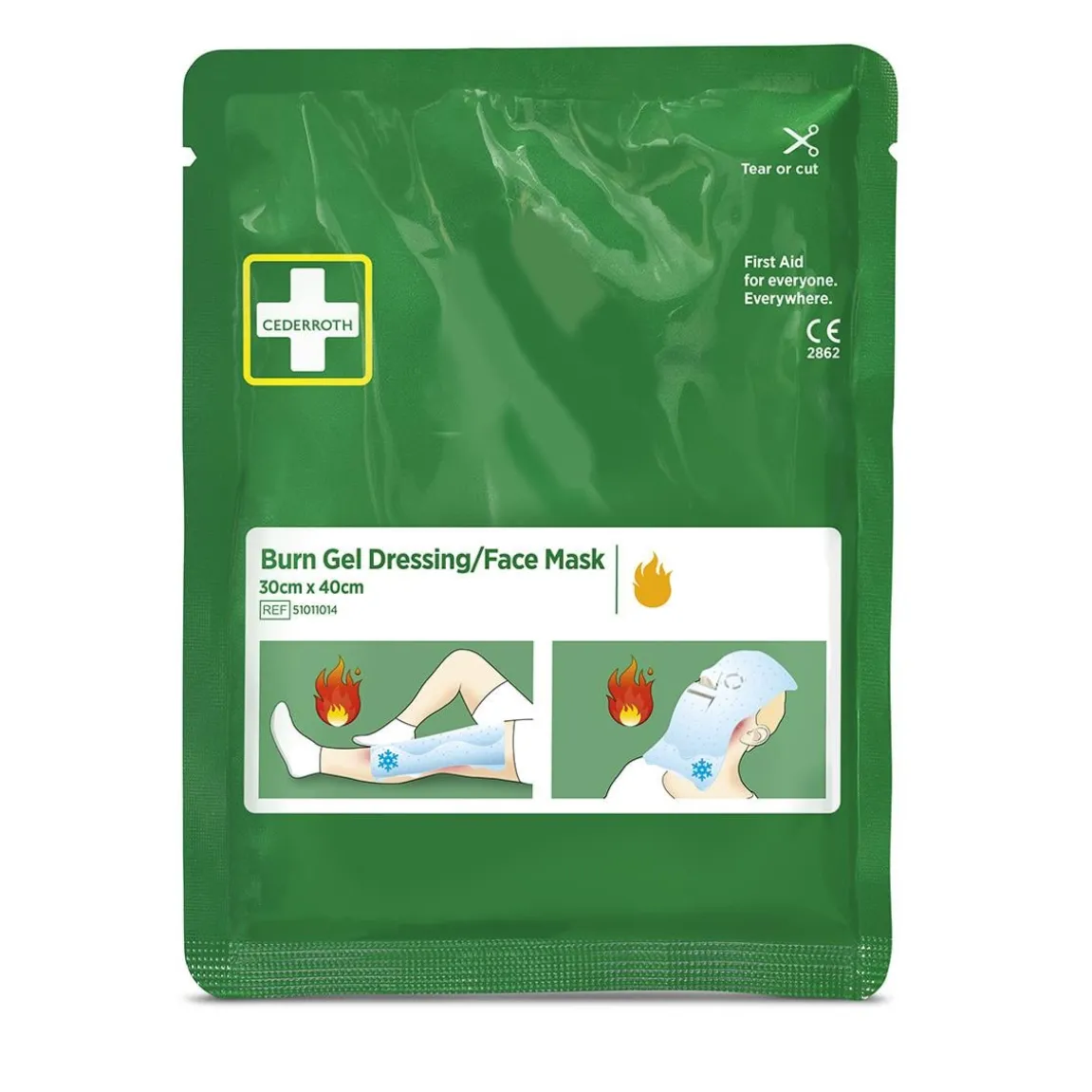 Brännskadekompress Cederroth Refill 51011014 30x40cm
