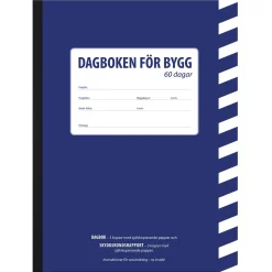 Byggdagbok 60-Dagars A4