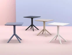 Cafébord Sky Svart 700x700