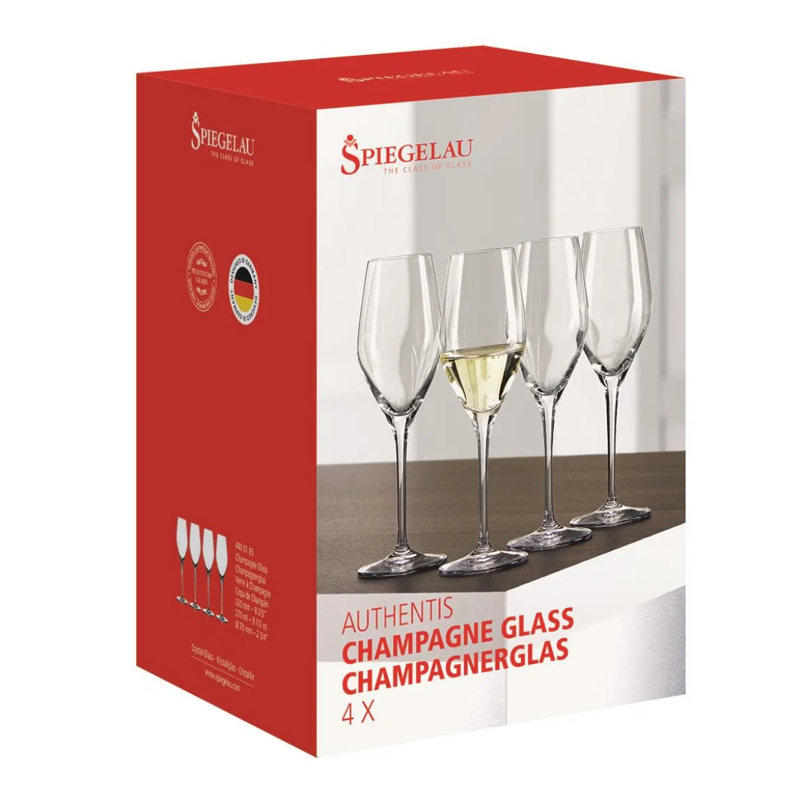 Champagneglas Spiegelau Authentis Ø72x220mm 27cl