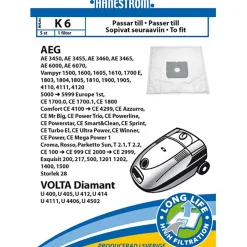 Dammsugarpåse Aeg Ce100/Ce999,Volta Diam.