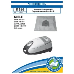 Dammsugarpåse Miele S5000-S5999