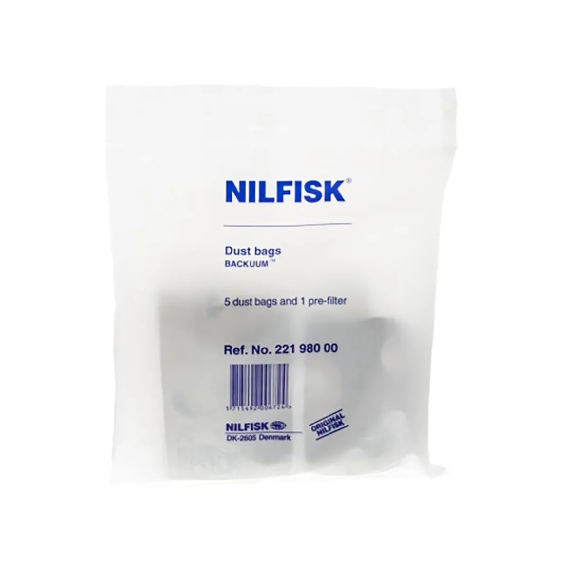 Dammsugarpåse Nilfisk Backuum