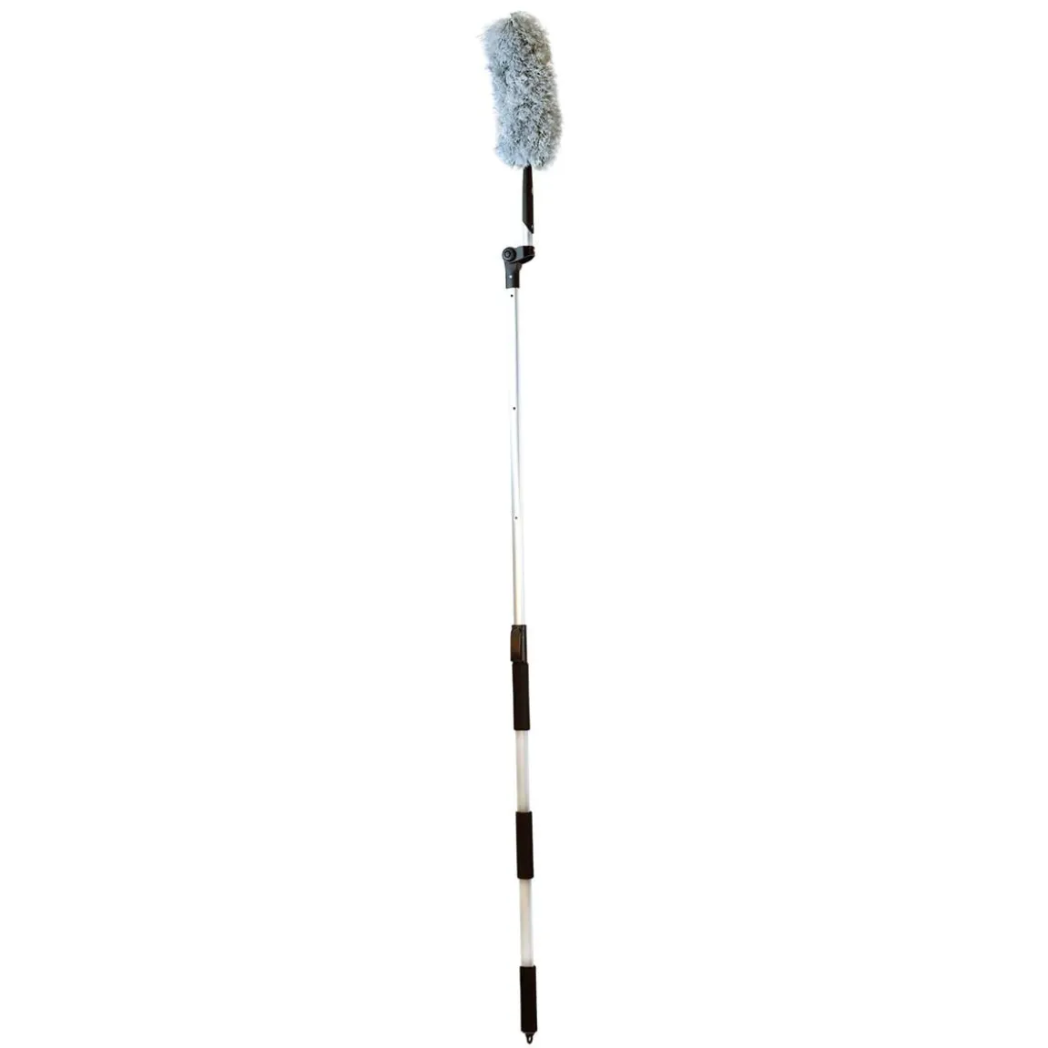 Dammvippa One-Touch teleskop lång grå 139-206 cm