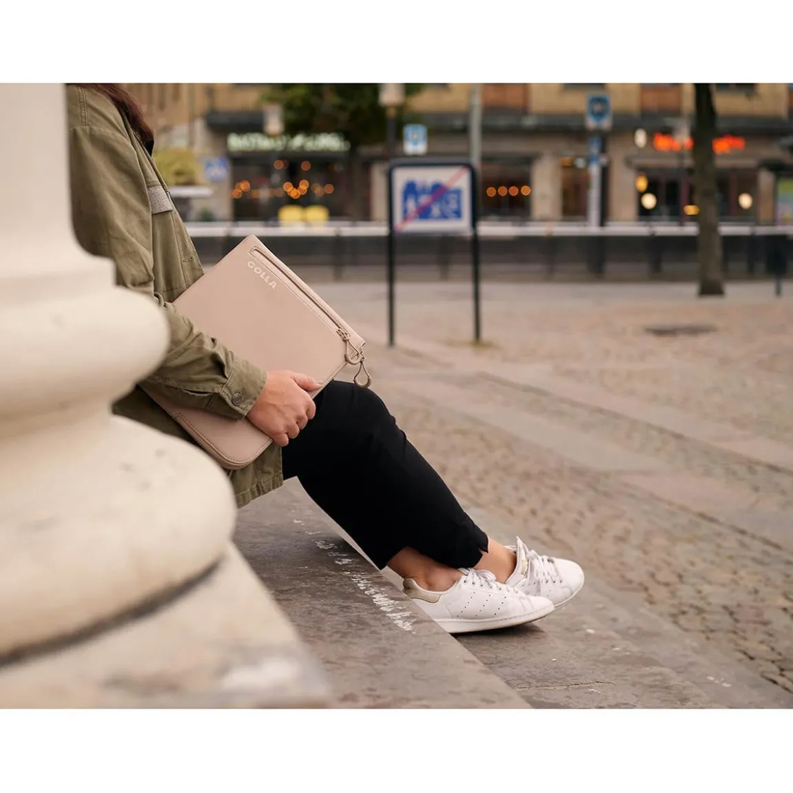 Datorfodral Golla Metro Neopren Cream 13"
