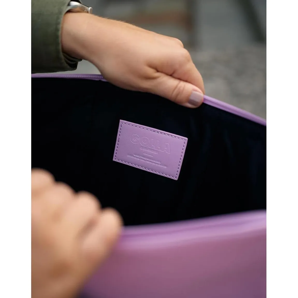 Datorfodral Golla Metro Neopren Pastel Lilac 13"