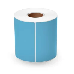 Däcketikett MT400-005 Kärna 38mm Blå 101,6x74mm