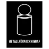 Dekal Nordex Självhäftande Metall