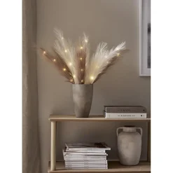 Dekorationskvist Star Trading Plumes Ljus Beige