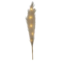 Dekorationskvist Star Trading Plumes Ljus Beige