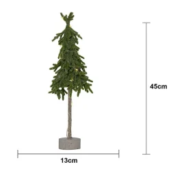 Dekoration Star Trading Träd Lummer Grön 45cm