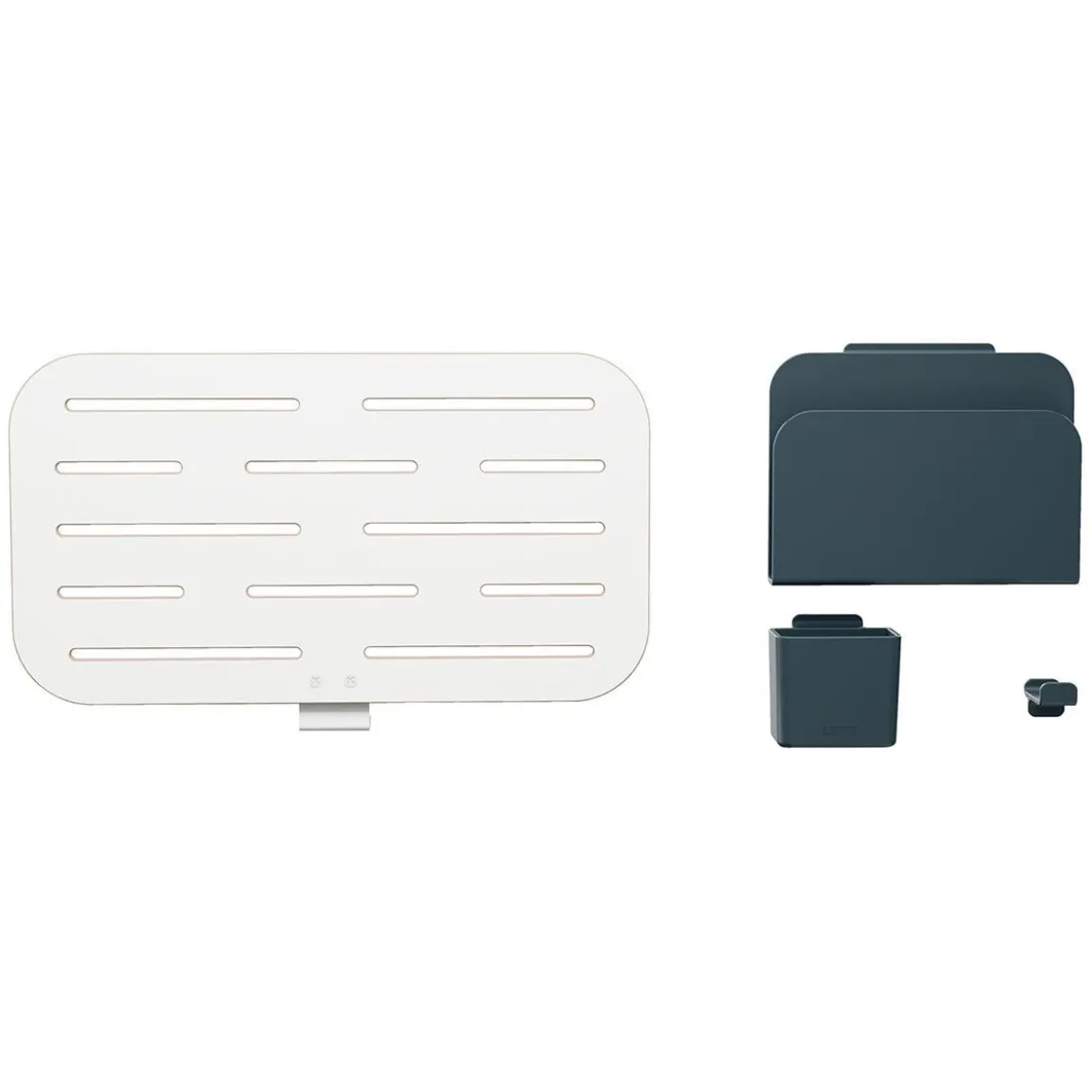 Desk Organiser Leitz Till Ergo Pegboard Inkl 3 Tillbehör 42x25cm