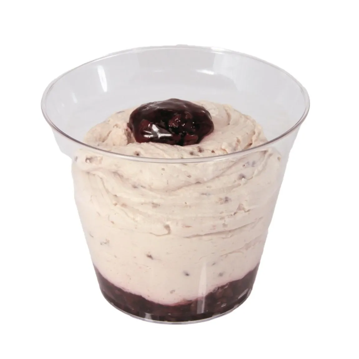 Dessertbägare PS Klar Ø95x70mm 230ml