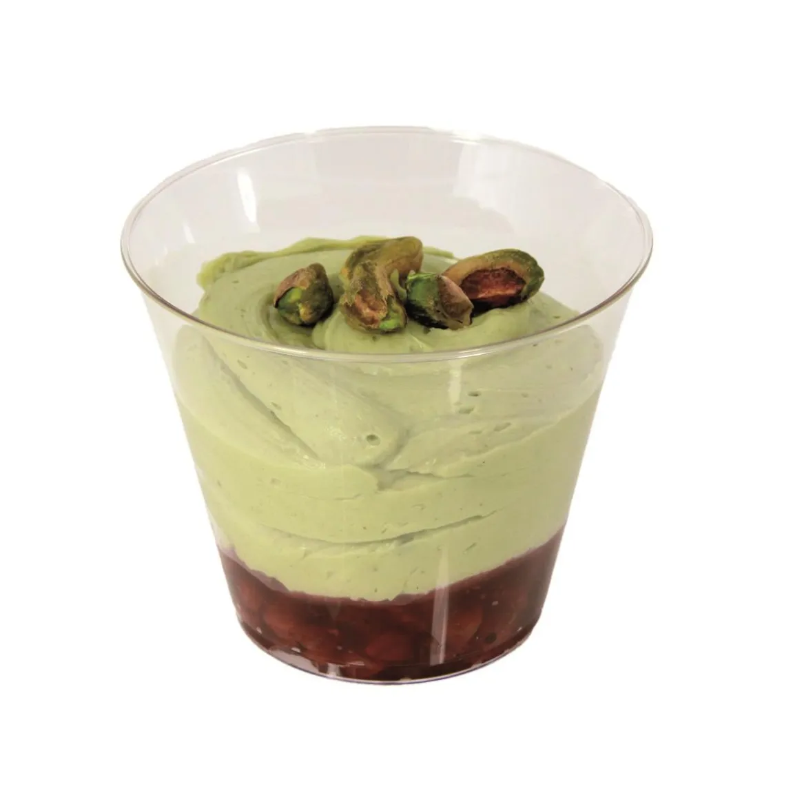 Dessertbägare PS Klar Ø95x70mm 230ml