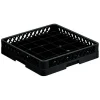 Diskback Baskorg 16-Fack Svart 493x493x100mm