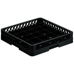 Diskback Baskorg 16-Fack Svart 493x493x100mm
