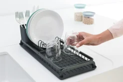 Diskställ Brabantia Sinkside Kompakt Mörkgrå
