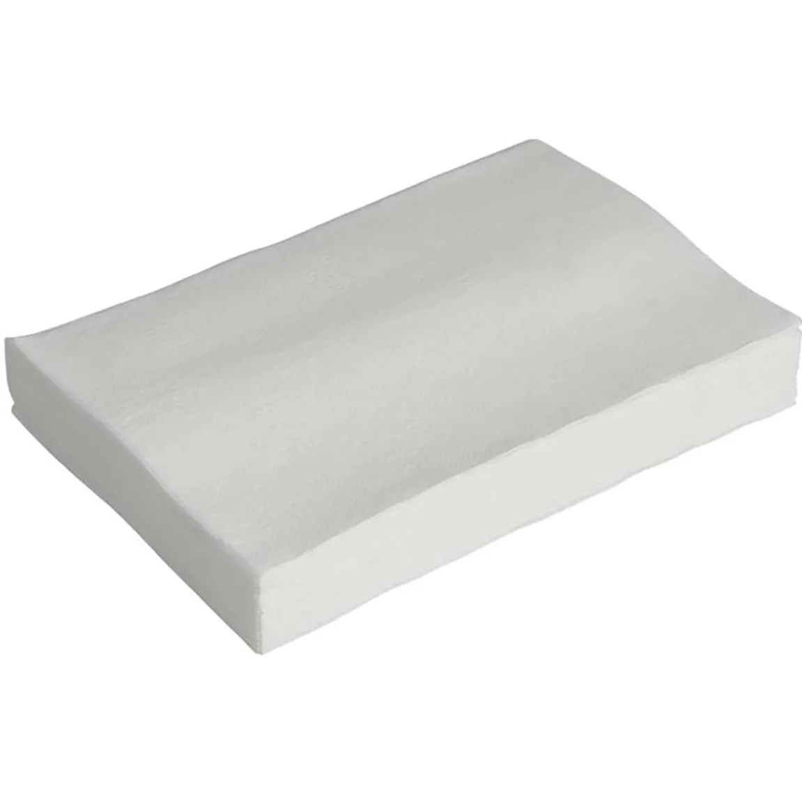 Dispenserservett Abena Kedjevikt 2-lag Vit 21,5x16cm