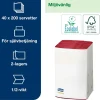 Dispenserservett Tork N4 2-lag Bordeaux 16,5x21,3cm