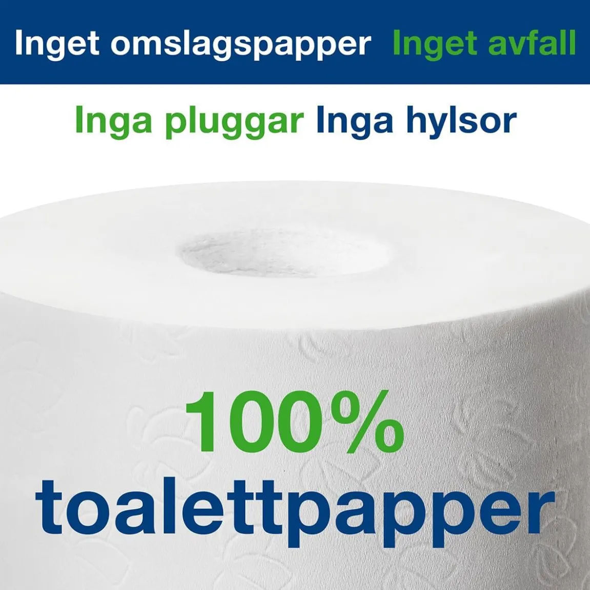Dispenser Toalettpapper Tork T7 Coreless 2 Rullar Ligg Svart