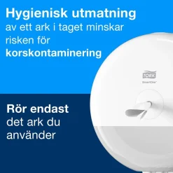 Dispenser Toalettpapper Tork T8 SmartOne Vit