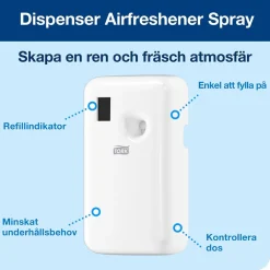 Dispenser Tork A1 Air Freshener Plast Vit