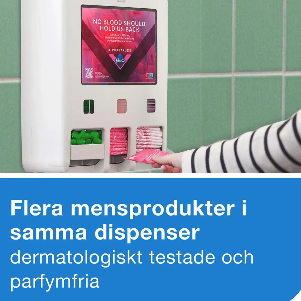 Dispenser Tork Libresse Period Care Vit