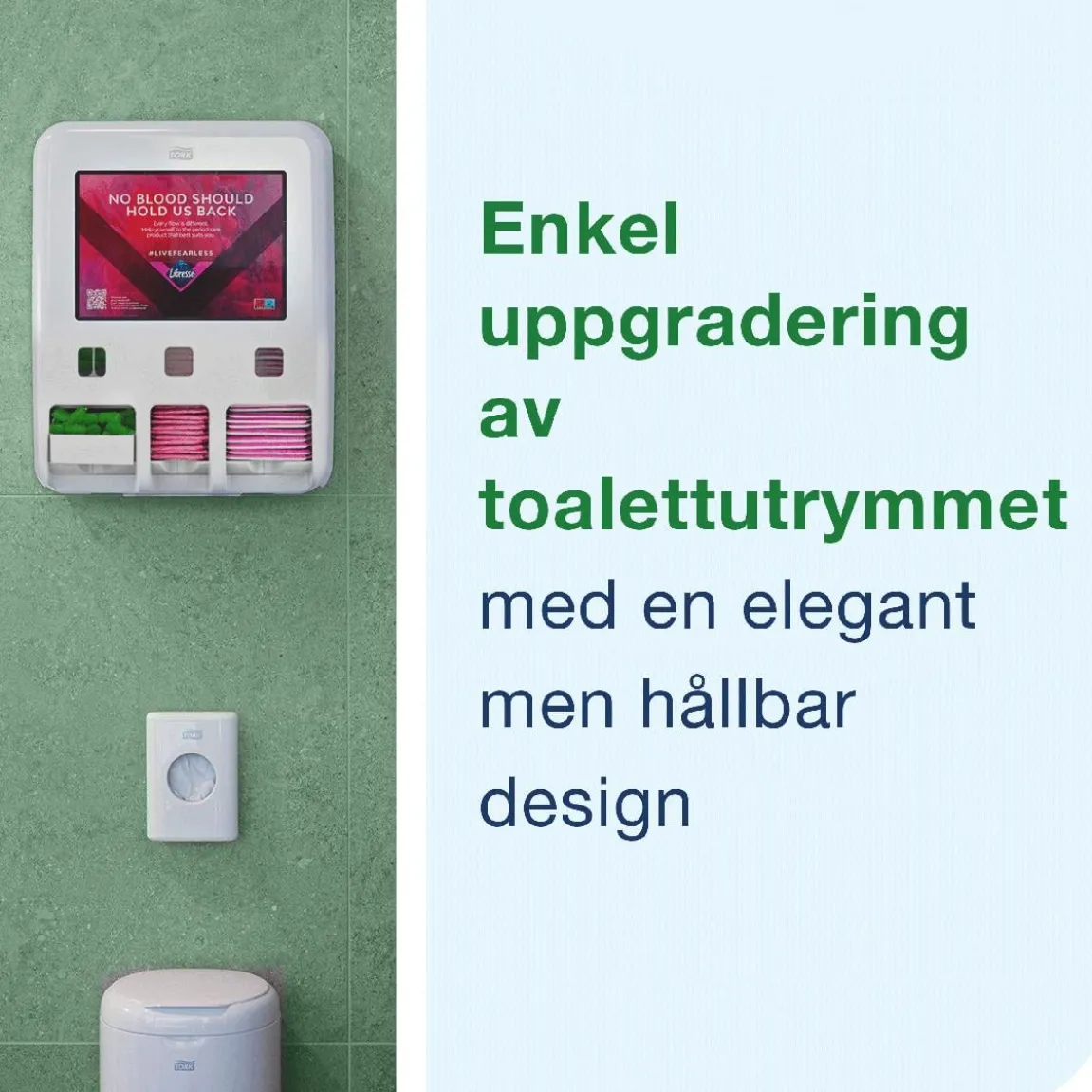 Dispenser Tork Libresse Period Care Vit