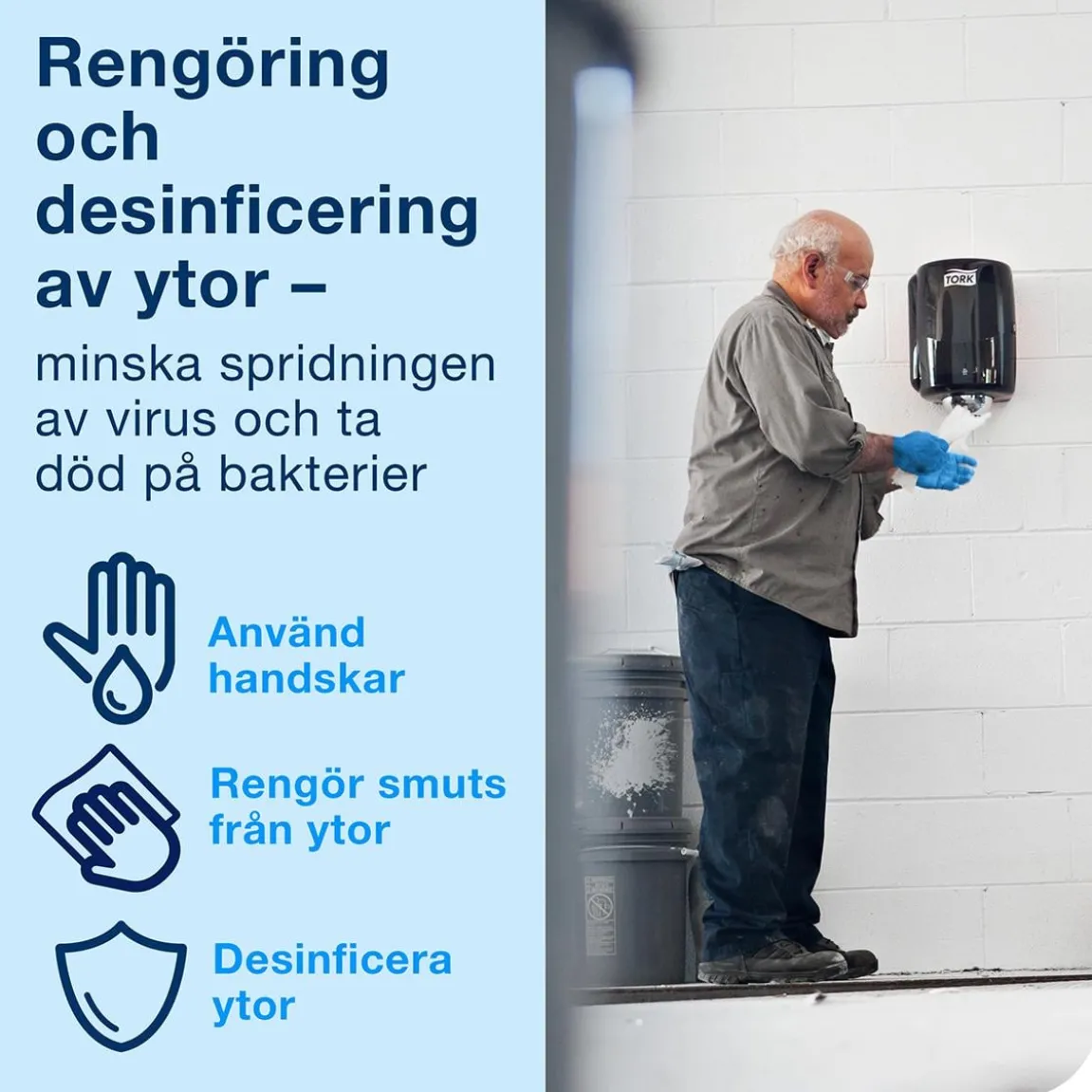 Dispenser Torkrulle Tork W2 Maxi Röd/Svart