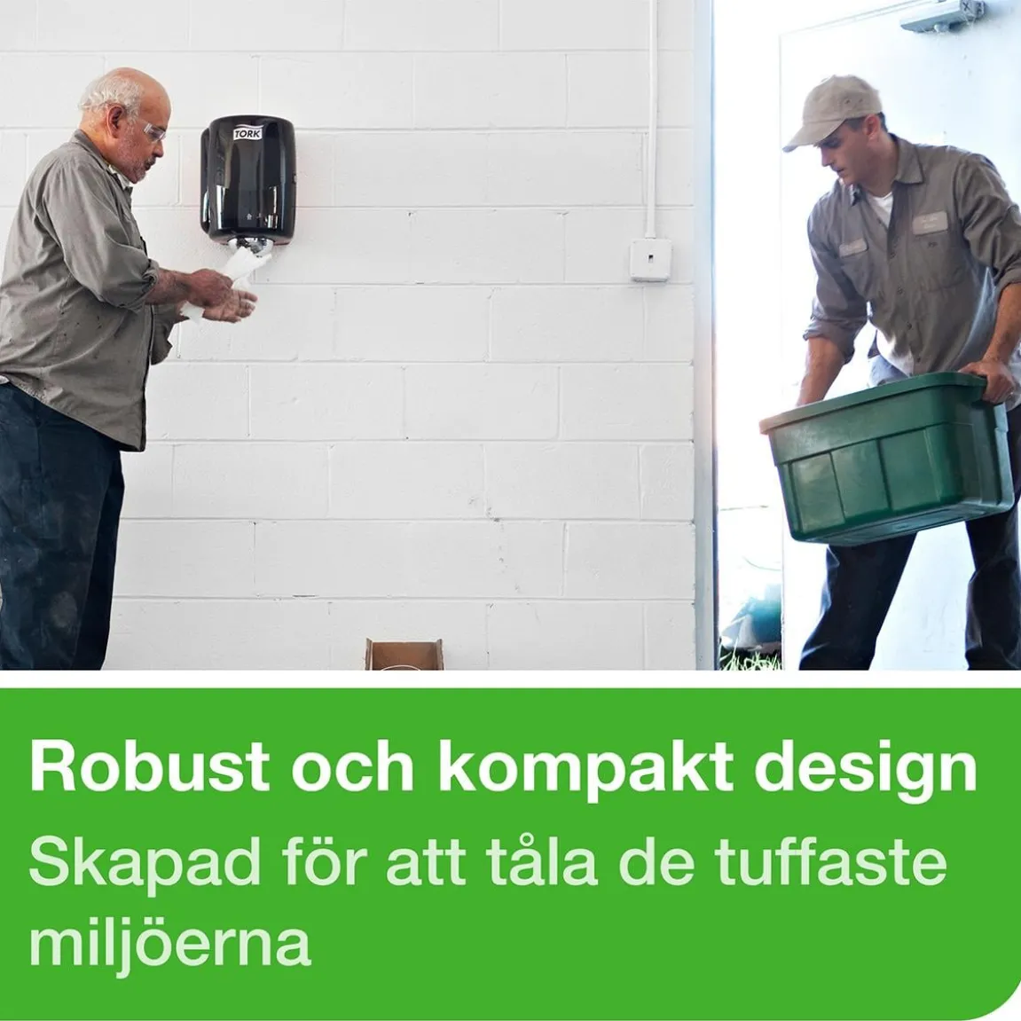 Dispenser Torkrulle Tork W2 Maxi Röd/Svart