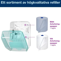 Dispenser Tork Tvättstation W6 Turkos/Vit