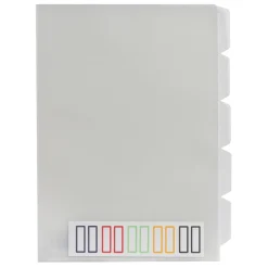 Dokumentmapp 5-flik Plast Transparent