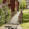 Dragkärra Med Träflak
