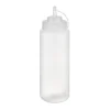 Dressingflaska Transparent Ø80 x 265mm 1L