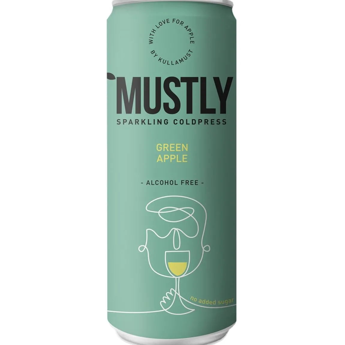 Dryck Mustly Grönt Äpple 33cl exkl pant