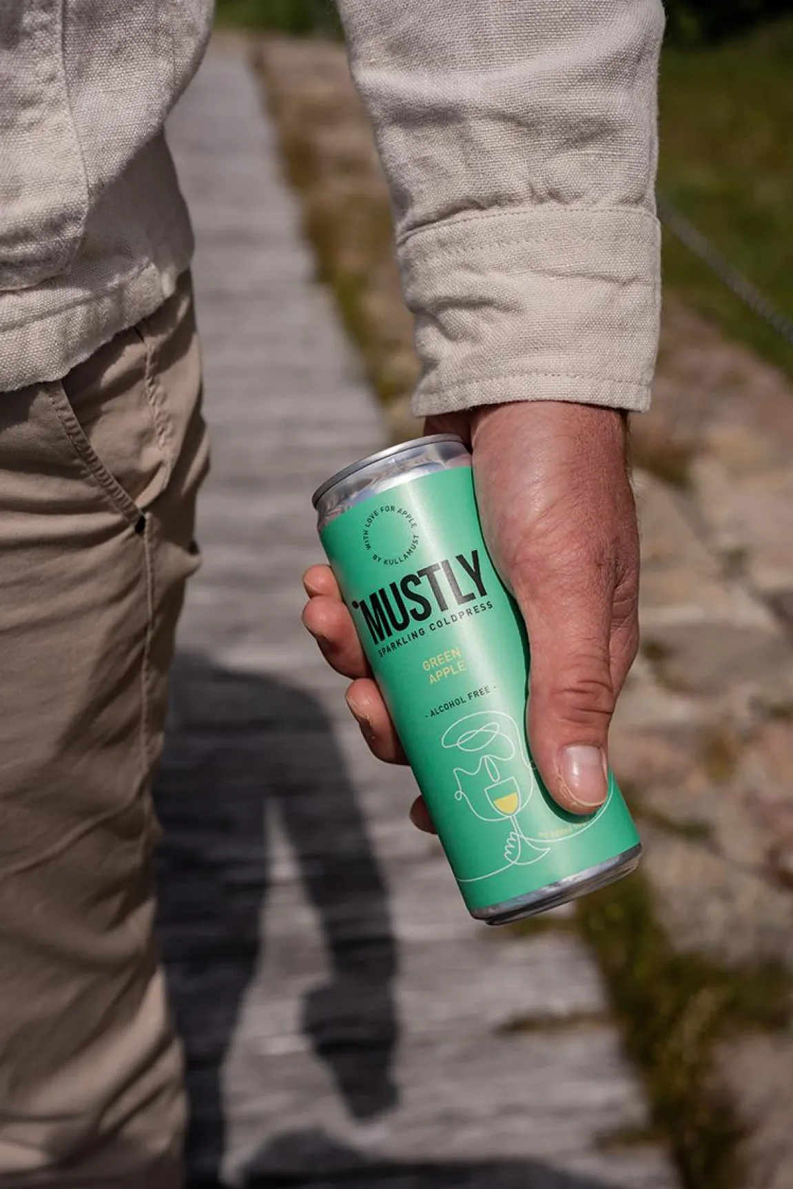 Dryck Mustly Grönt Äpple 33cl exkl pant