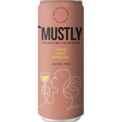 Dryck Mustly Lemon Rose 33cl exkl pant