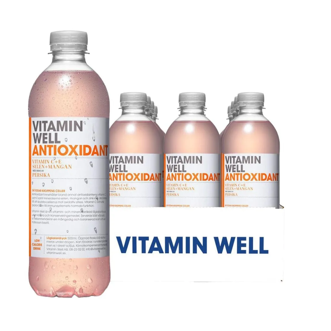 Dryck Vitamin Well Antioxidant 50cl exkl pant