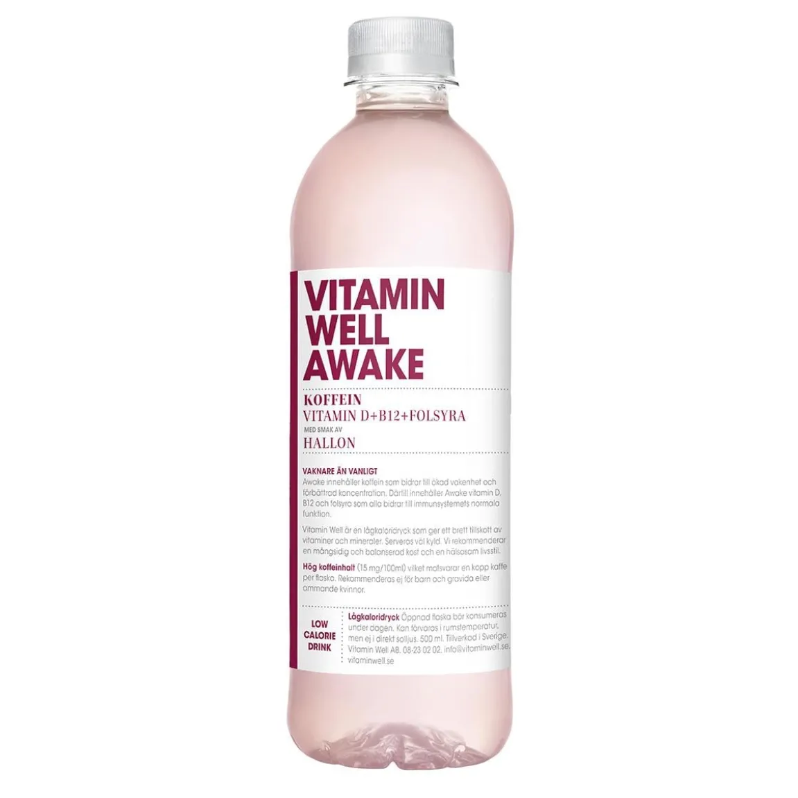 Dryck Vitamin Well Awake 50cl exkl pant